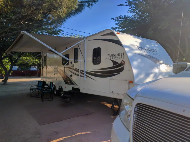 Awning. . Keystone Passport 2014