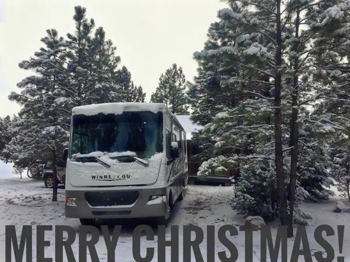 Front view of the Vista. Winnebago Vista 2014