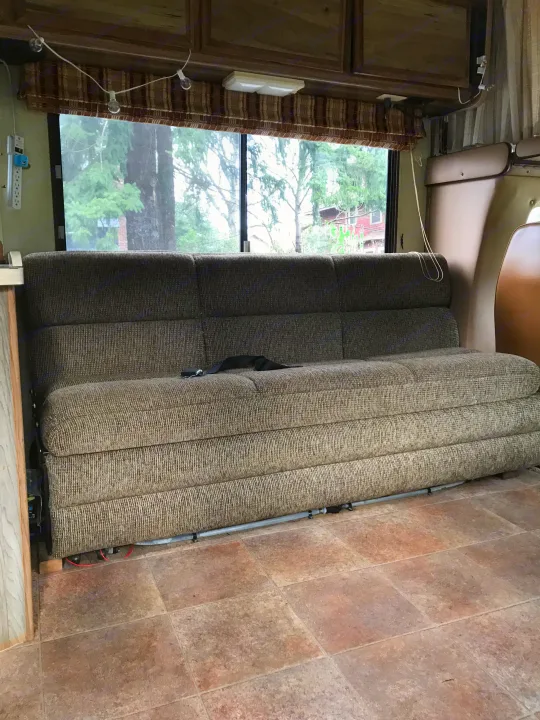 Functions as couch and bed!. Fleetwood Jamboree 1983
