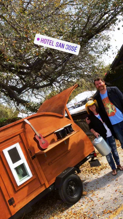 We had a blast tailgating around South Congress for SXSJ !. Custom made Teardrop 2017