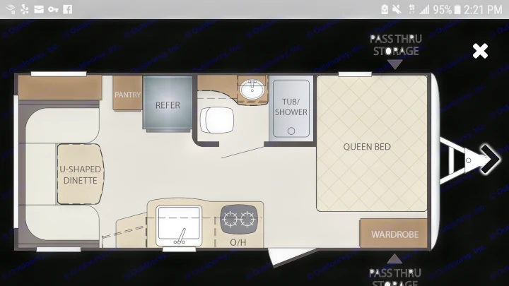 Floor layout. Keystone bullet crossfire 2018