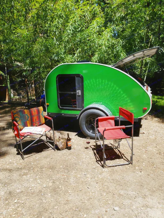 Relax. Your galley kitchen and sleeping cabin make this an easy and comfortable vacation.. Little Guy 5wide Platform 2010