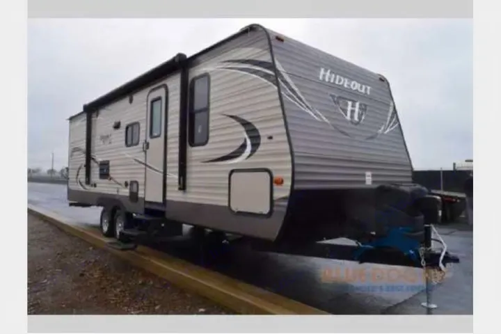 Exterior view of trailer. . Keystone Hideout 2016