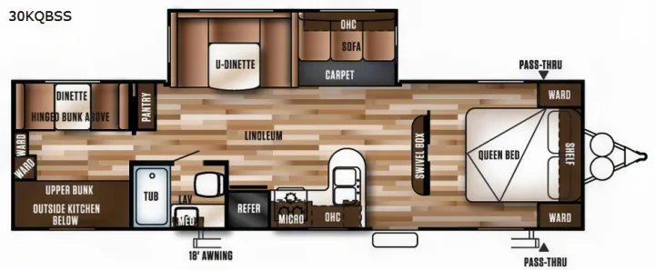 Great Family Floor Plan!. Forest River Wildwood 2016