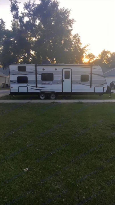 Let us introduce to you, our travel trailer that our family has dubbed the name “Adam,” Adventures await for the Manfre’s. . Coleman Other 2016