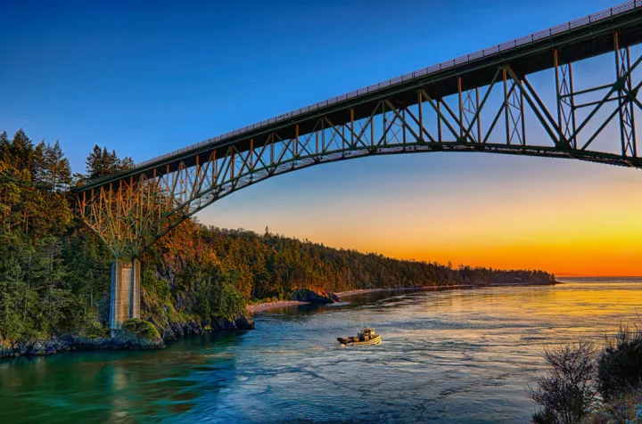 Deception pass to Whidbey Island.. Gulf Stream Yellowstone 2007