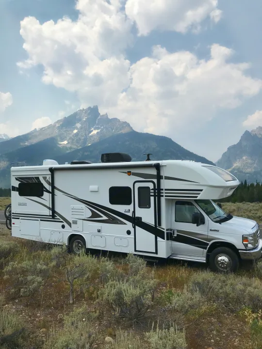 Grand Teton NP. Entegra Odyssey 2019