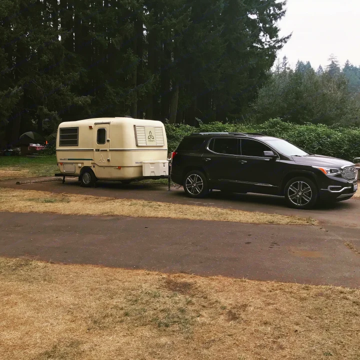 All hitched up and ready to go. Trillium Rv Other 1979