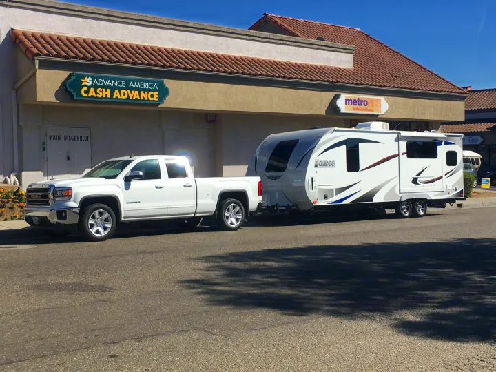 Tows easily with my GMC Sierra 1500 pick up. Lance 2285 2017