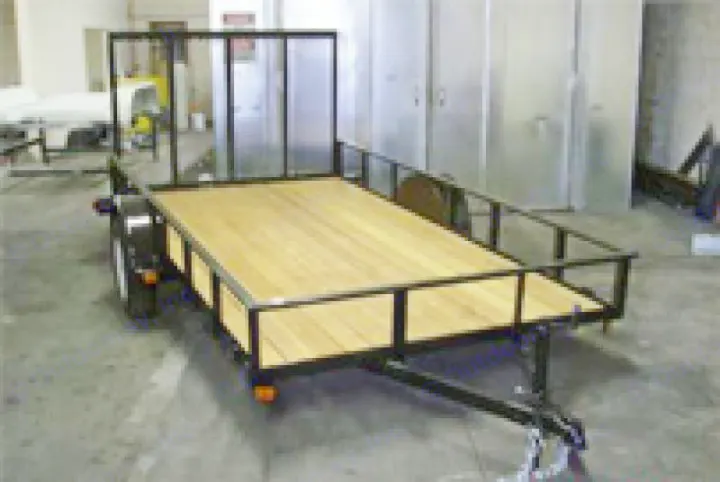 2007 UTILITY 12' 12 x 6.5 QUAD TRAILER TRAILER TRAILER 2007