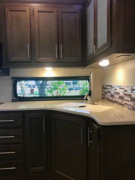 Kitchen cabinets / kitchen sink / large countertop area. Other Cougar367fls 2018