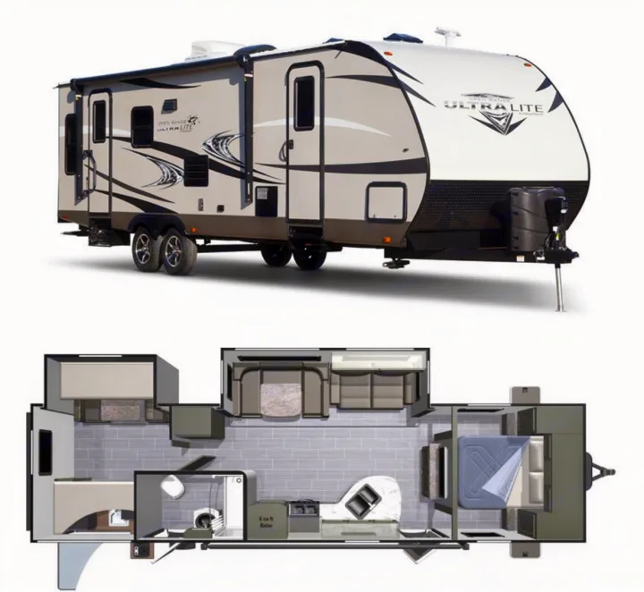 Exterior and floorplan. Open Range Open Range 2017