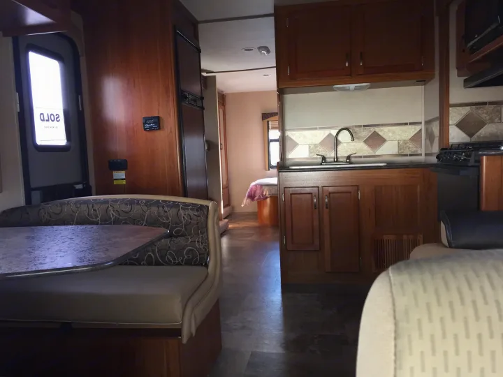 Its virtually a home on wheels . Jayco Redhawk 2015
