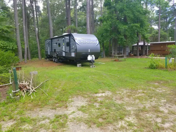 First set up. Forest River Catalina 2017