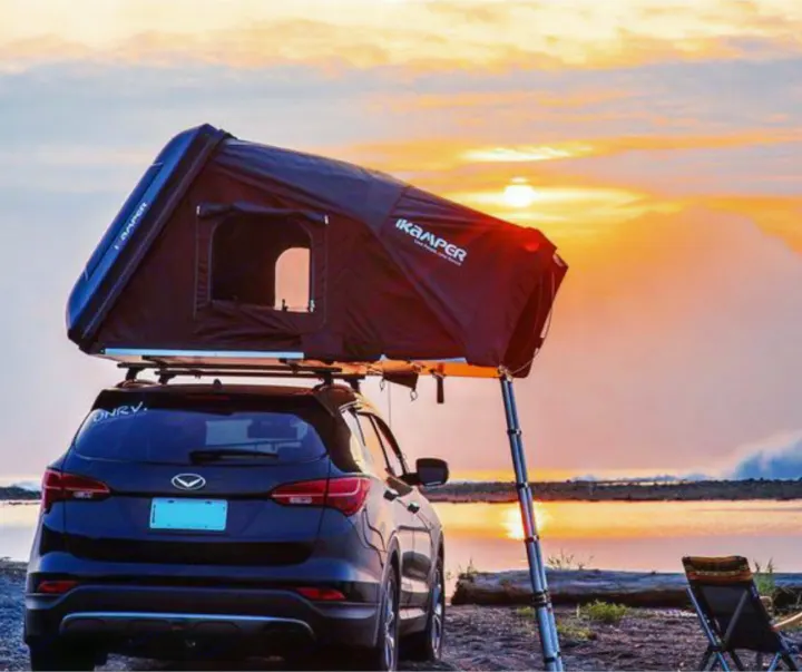 fits on most vehicles. camp right where you want to be.. iKamper SkyCamp RTT 2017