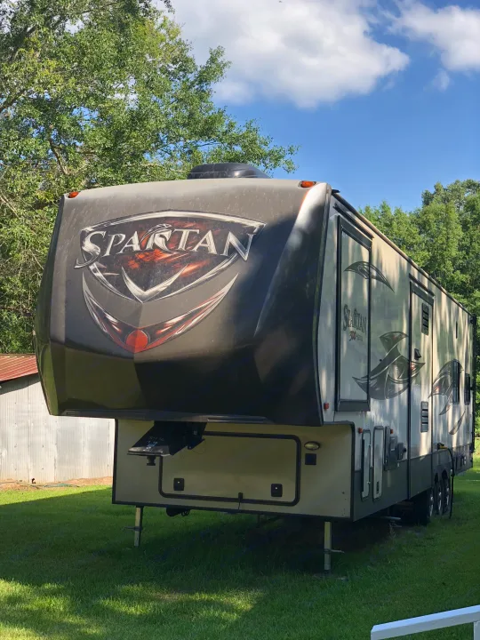 Ready for luxury camping!. Prime Time Spartan 2016