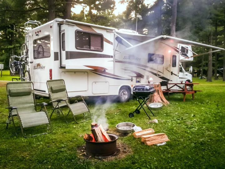 Everything you need for your Glamping pleasure!. Forest River Sunseeker 2012