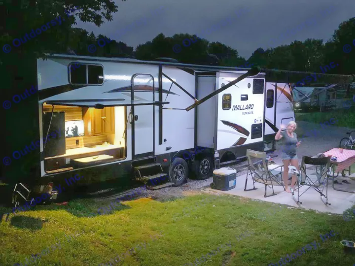 Great quite night relaxing watching the game cooking dinner out side. Heartland M-3385 2019