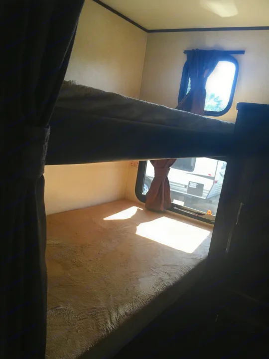 Left side of bunk beds. Jayco Jay Flight 2018