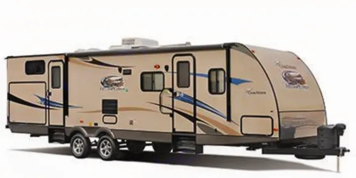 Brochure Exterior Image. Coachmen Freedom Express 2015