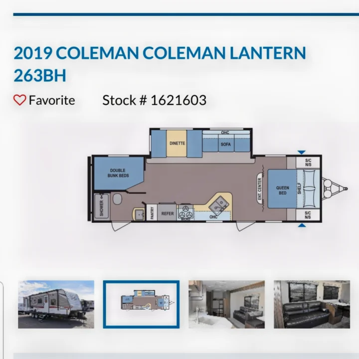 Coleman Bh263 2019