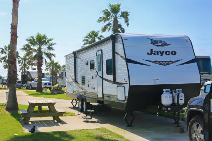 This pic was taken in Galveston!. Jayco Flight 284BHS SLX 2019
