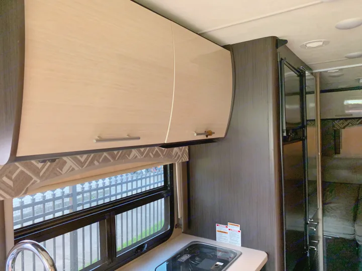 Kitchen cabinets . Thor Motor Coach Axis 2018
