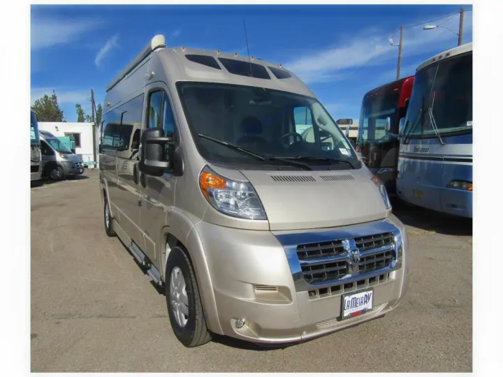 Zion SRT is one of the shortest class B RV's at 19' 7" long. 9' 5" high. Parks in any regular parking spot. Includes 12' power awning and power steps. . Roadtrek Zion SRT 2019