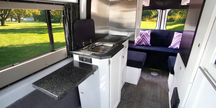 Expansive and open layout (Source: Roadtrek). Roadtrek Zion SRT 2019