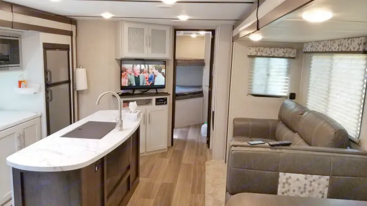 This is the main living area.. Keystone Bullet 2020