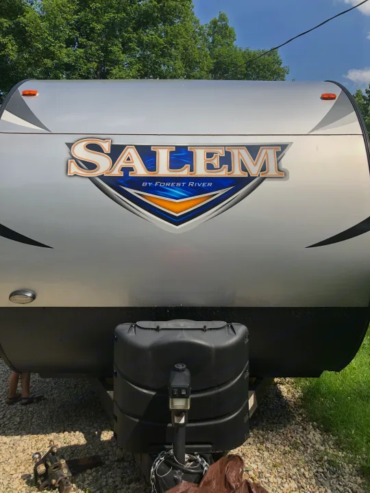 Front of trailer. . Forest River Salem 2017