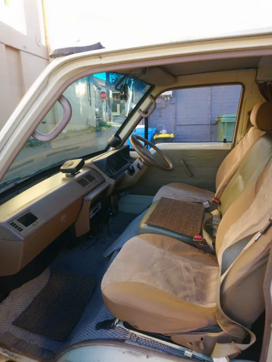 Front cab, more photos coming soon. Toyota Dove Camper Conversions Hiace - Finch 1985