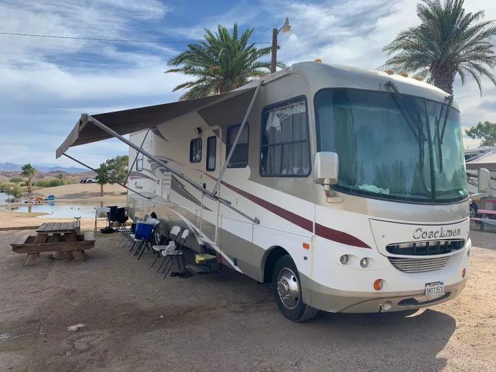Looks like our last renter had a blast!!! . Coachmen Aurora 2005
