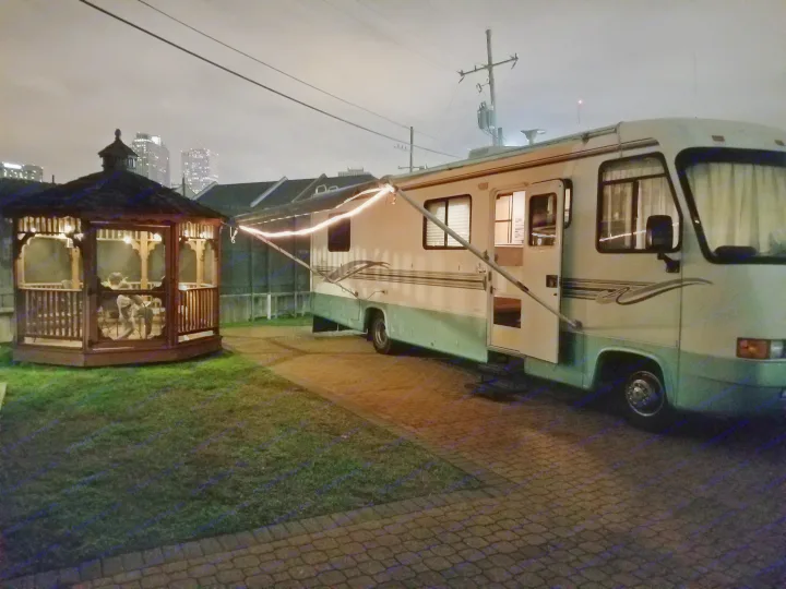 New Orleans French Quarter
Awning with Lighting. Georgie Boy Cruise Master 1997