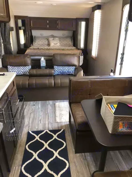 Couch. Forest River Patriot Edition 2019
