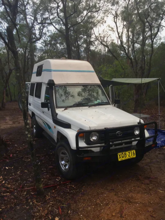 Set to go . toyota bush camper delux 2000