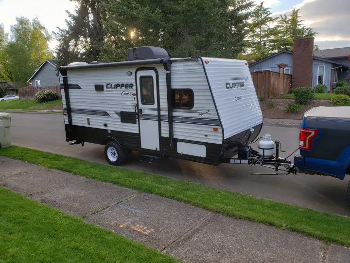 Easy to tow!!!. Coachmen Cadet 2018