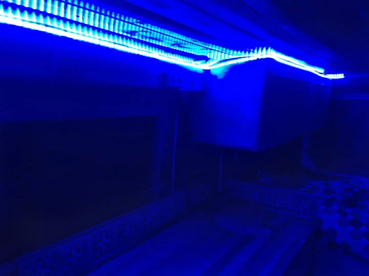Party lights that change color. Dodge Ram 1500 2016