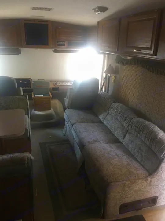 Couch with bed. Fleetwood Bounder 1997