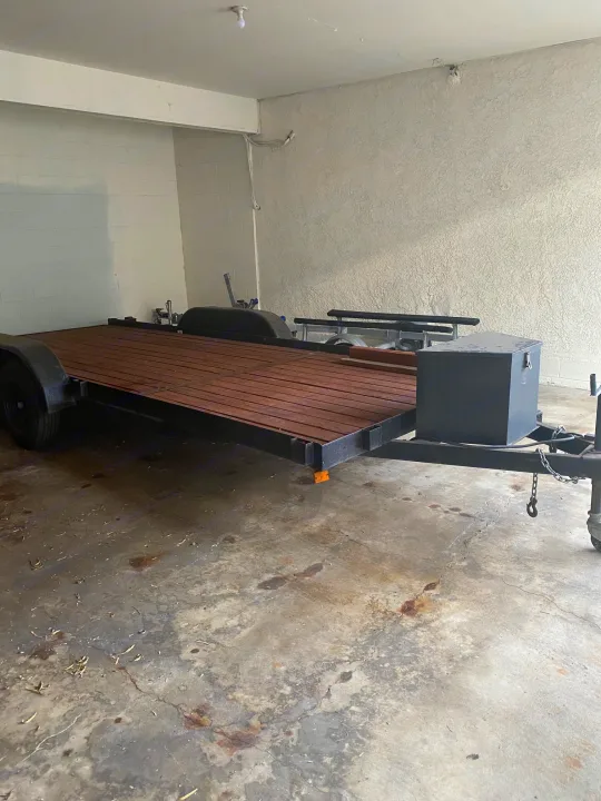 AZTEC Flat Bed Utility Trailer 2010
