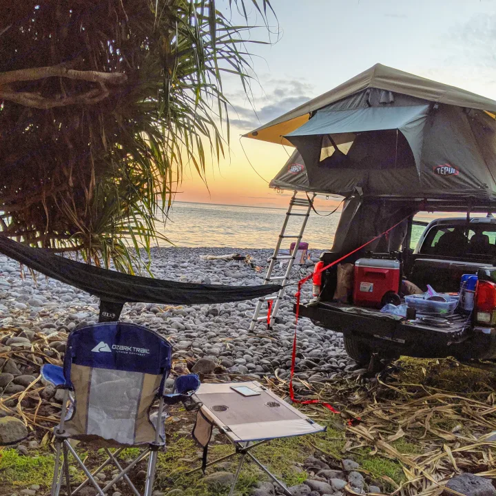 Includes a hammock!. Toyota Tacoma 2019