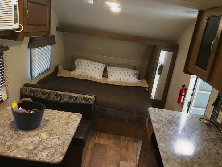 Master Bed View. Forest River Salem Cruise Lite 2017
