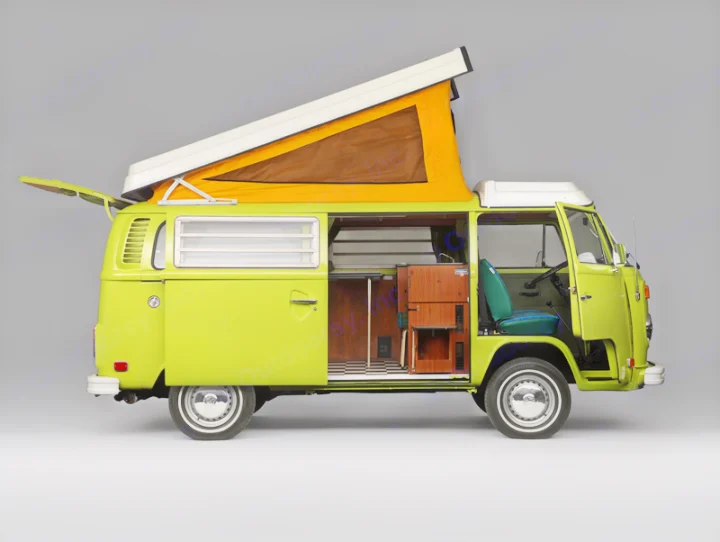 Our 1974 Westfalia after restoration. Volkswagen Westfalia 1974