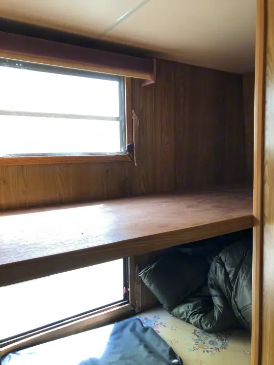 Bunk bed. Fleetwood Prowler Lynx 1988