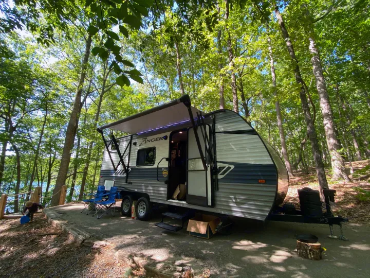 Setup and waiting for you to enjoy!. Crossroads Zinger 2018