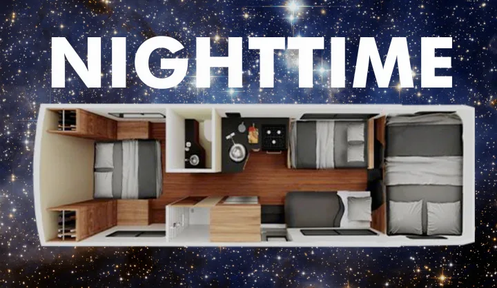 When you sleep!  :). Thor Majestic 2015