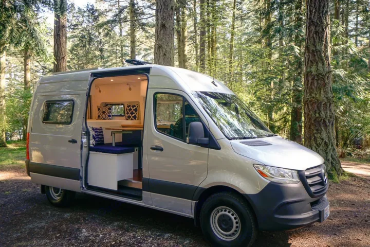 Welcome to your one-of-a-kind tiny home on wheels. Mercedes-Benz Sprinter 2019