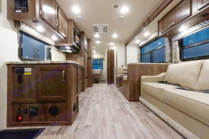 main area slid out. Jayco Redhawk 2019