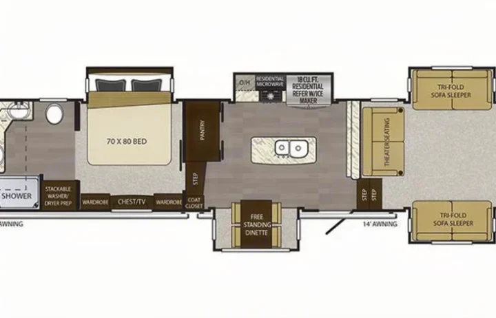 Floorplan. Other Avalanche 2019