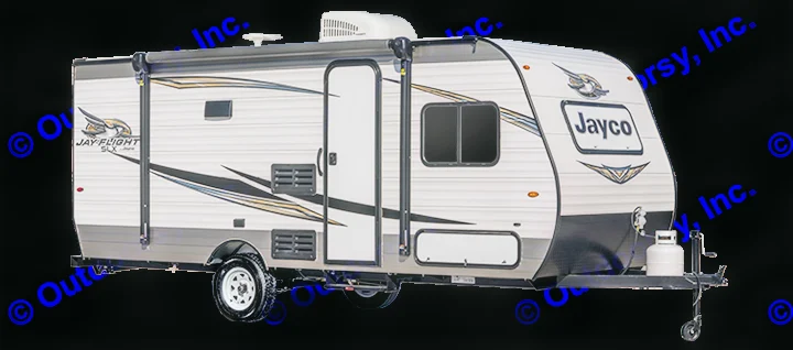 This Jayco Jay Flight SLX travel trailer, a compact recreational vehicle, is an ideal RV rental for your next adventure.. Jayco Jay Flight 2018